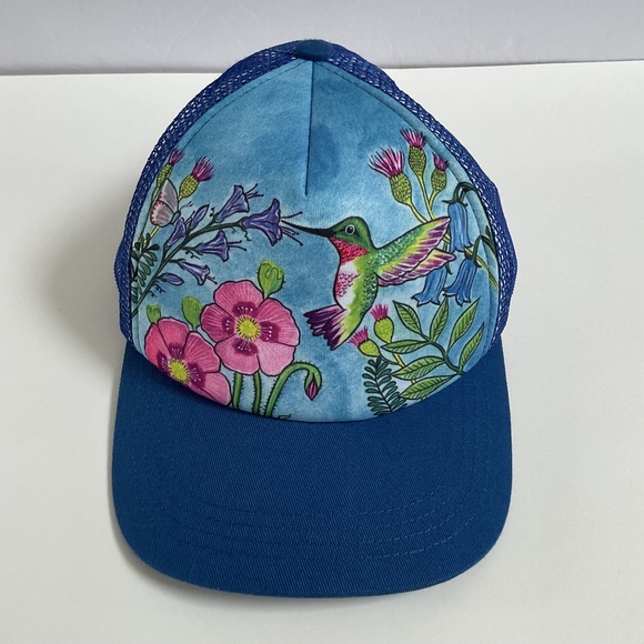 Sunday Afternoons Artist Series Mesh Kids M/L Mesh Hat Hummingbird Acacia Lacy - Picture 1 of 12